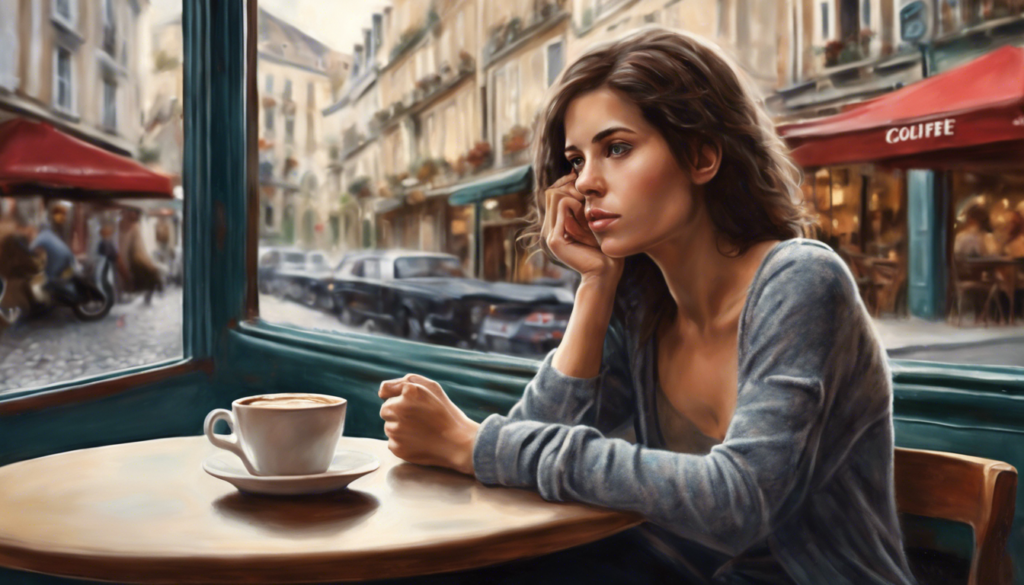 explorez les réflexions d'une personne en couple dont l'esprit vagabonde vers une autre relation. un voyage émotionnel sur la fidélité, les désirs inavoués et les choix du cœur.